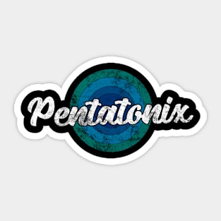 Vintage Pentatonix Sticker